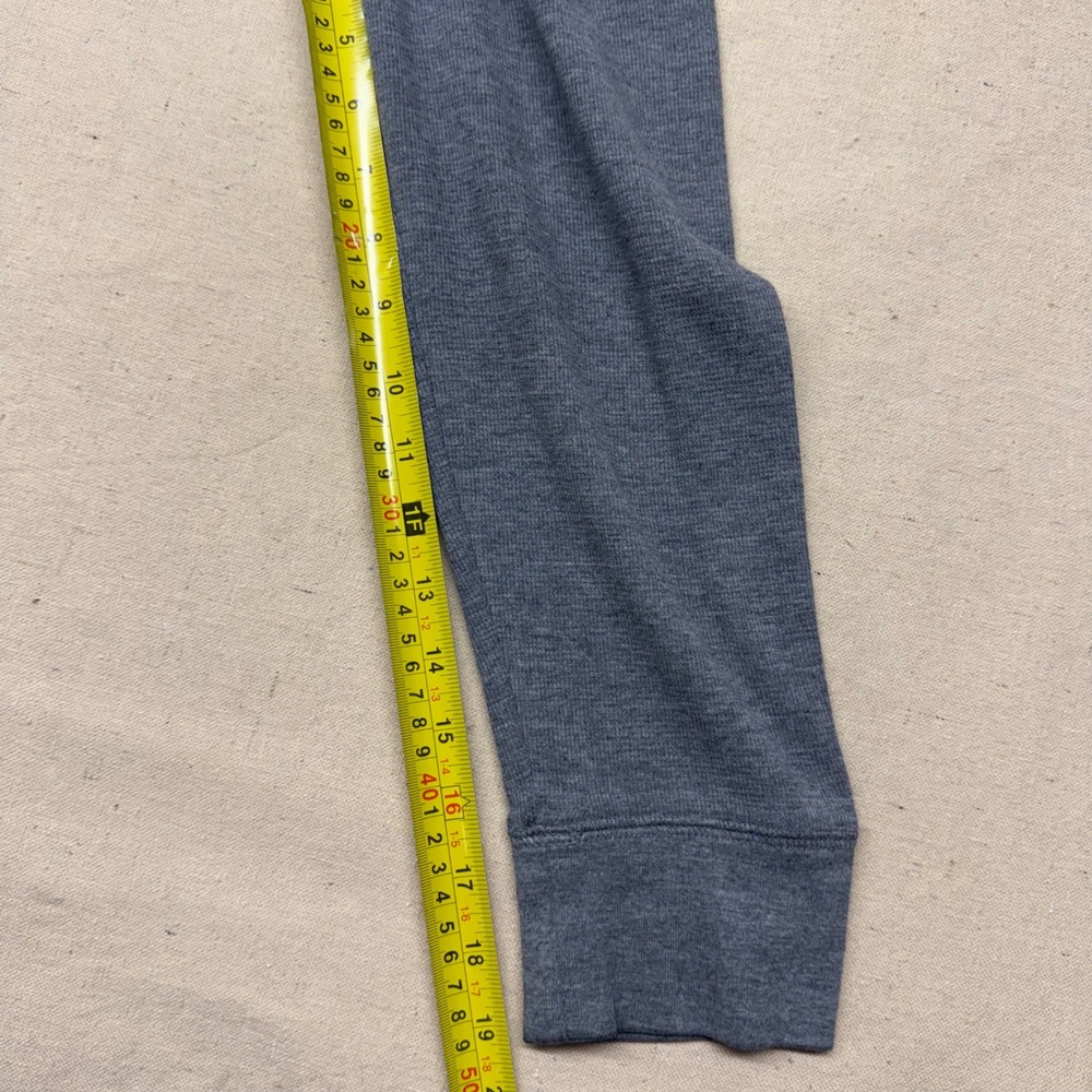 Old Navy Mens XXL Long Sleeve Dept of Athletics Graphic Waffle Tee Gray 1994 - Picture 6 of 9
